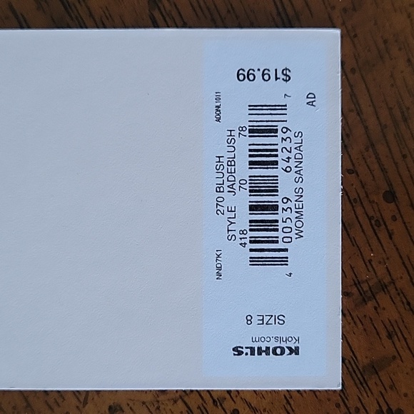 LC Lauren Conrad Jadeblush Strappy Slide Sandals, 8, Blush, NWT - Picture 5 of 6